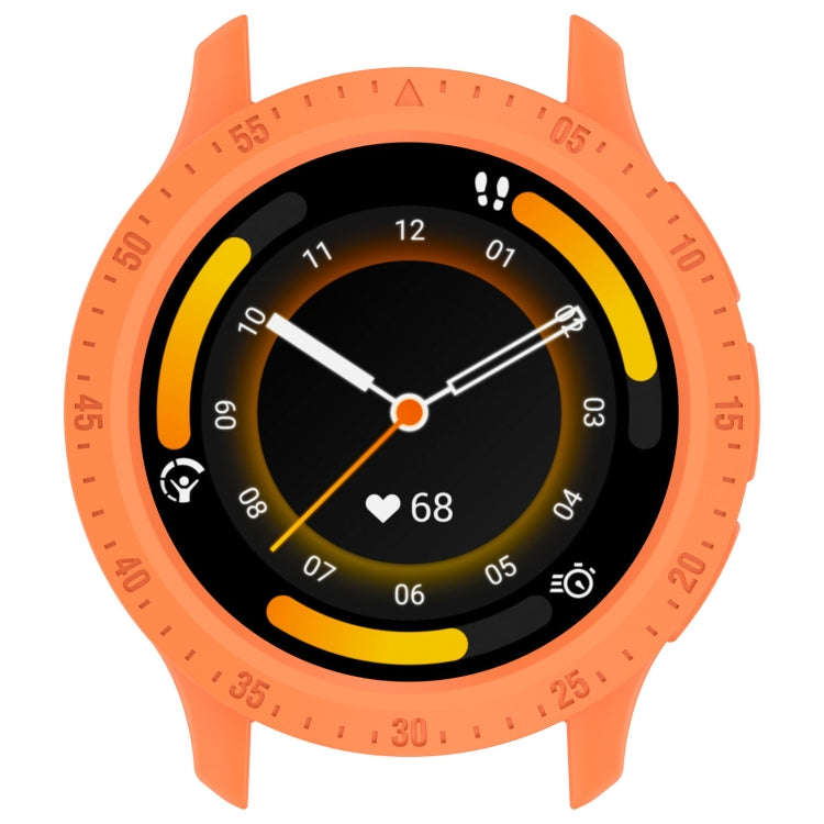 For Garmin Venu 3S Half Pack Hollow TPU Armor Watch Protective Case(Orange)