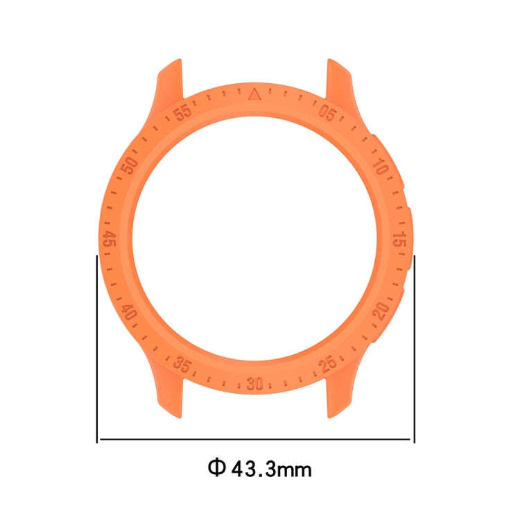 For Garmin Venu 3S Half Pack Hollow TPU Armor Watch Protective Case(Orange)