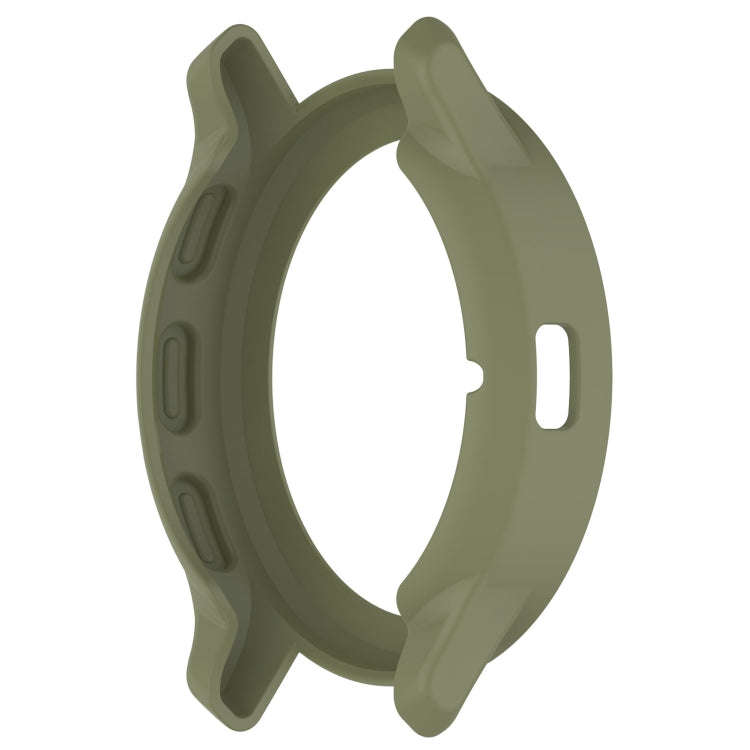 For Garmin Venu 3S Half Pack Hollow TPU Armor Watch Protective Case(Green)