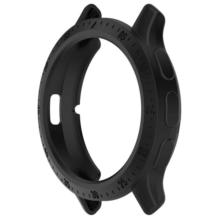 For Garmin Venu 3S Half Pack Hollow TPU Armor Watch Protective Case(Black)
