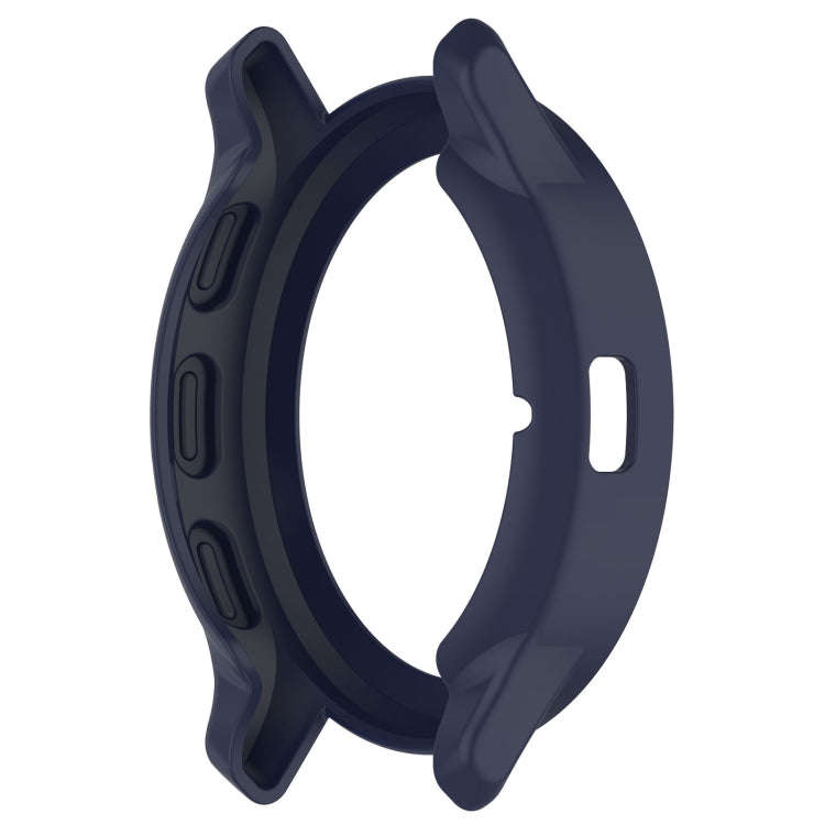 For Garmin Venu 3 Half Pack Hollow TPU Armor Watch Protective Case(Dark Blue)