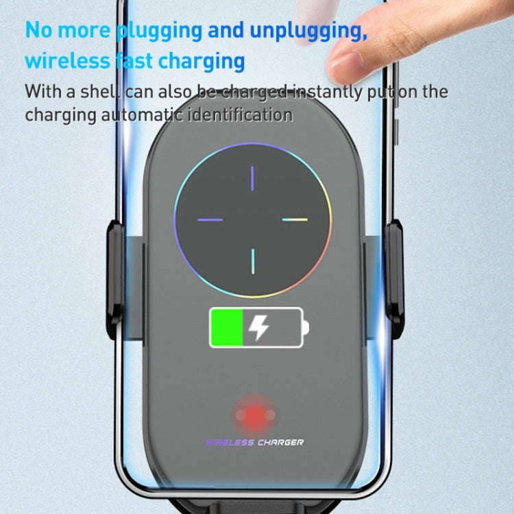 A7s Infrared lnduction Wireless Fast Charging Air Outlet Car Holder