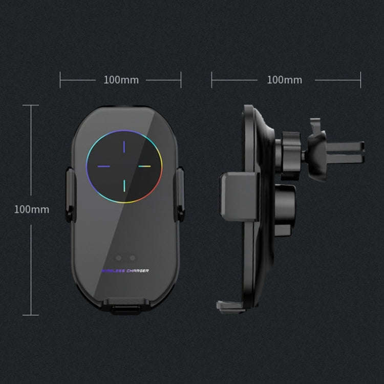 A7s Infrared lnduction Wireless Fast Charging Air Outlet Car Holder