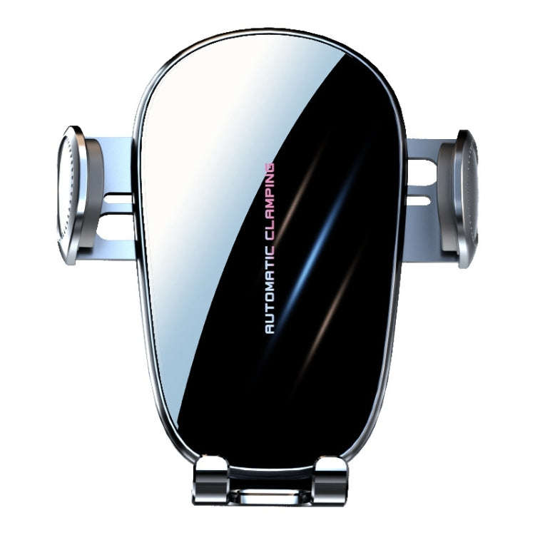 D6 Mechanical Locking Wireless Fast Charging Air Outlet Car Holder, Style:Strong Suction Cup Version