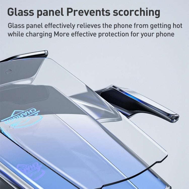 Q3S Infrared lnduction Wireless Fast Charging Air Outlet Car Holder(Red)