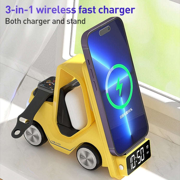 T20 Desktop Wireless Fast Charging Bracket(Yellow)