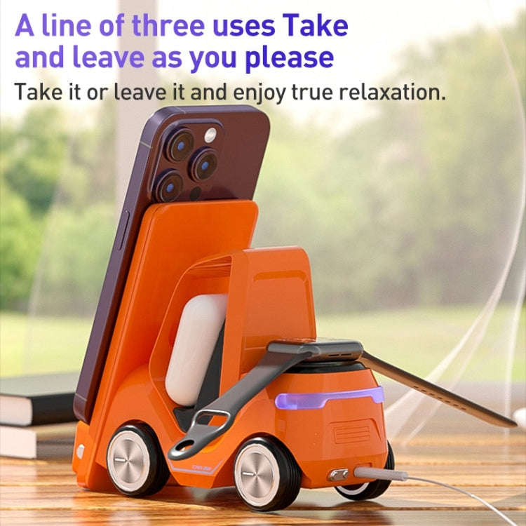 T20 Desktop Wireless Fast Charging Bracket(Yellow)