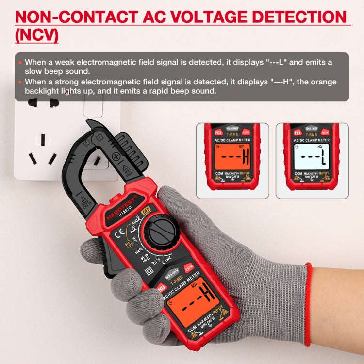 HABOTEST HT207D Multifunctional Digital Clamp Multimeter