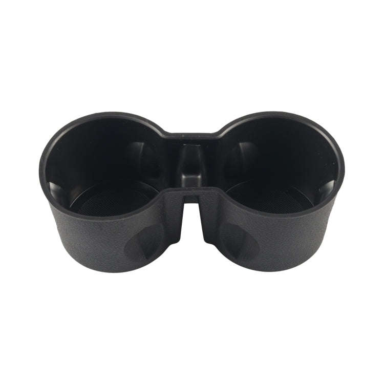 A8600-02 For Tester Model 3 / Y Car Center Console Storage Silicone Water Cup Holder(Black)