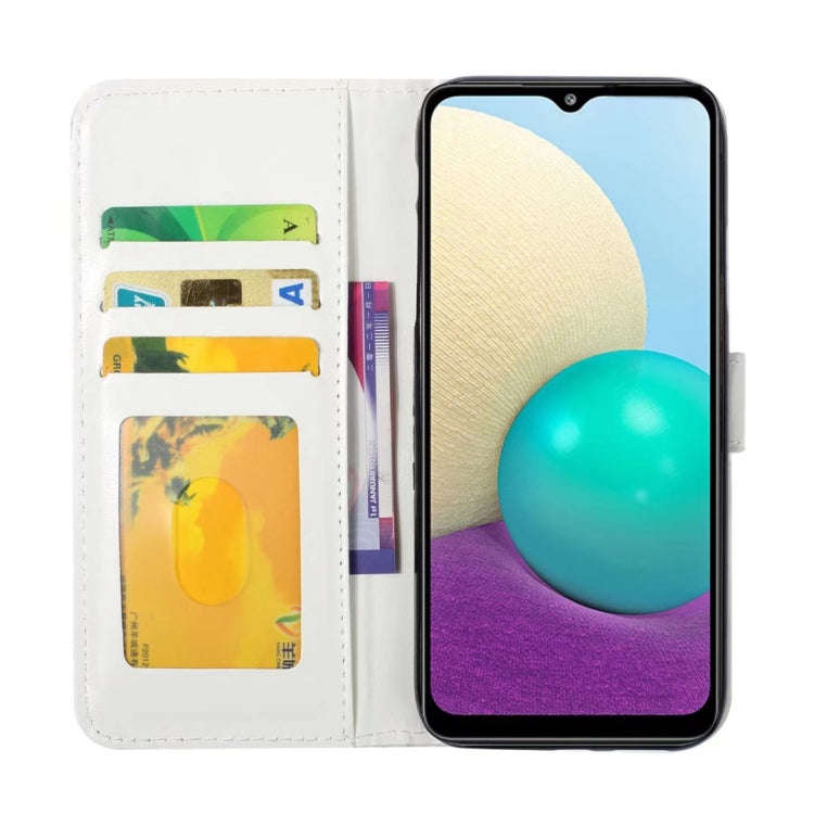 For Motorola Edge 50 5G Oil Embossed 3D Drawing Leather Phone Case(3 Butterflies)