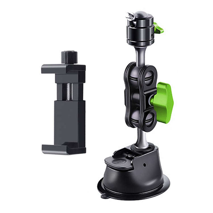 Single Suction Cup Pea Clamp Arm Holder 23cm with Knob Phone Clamp