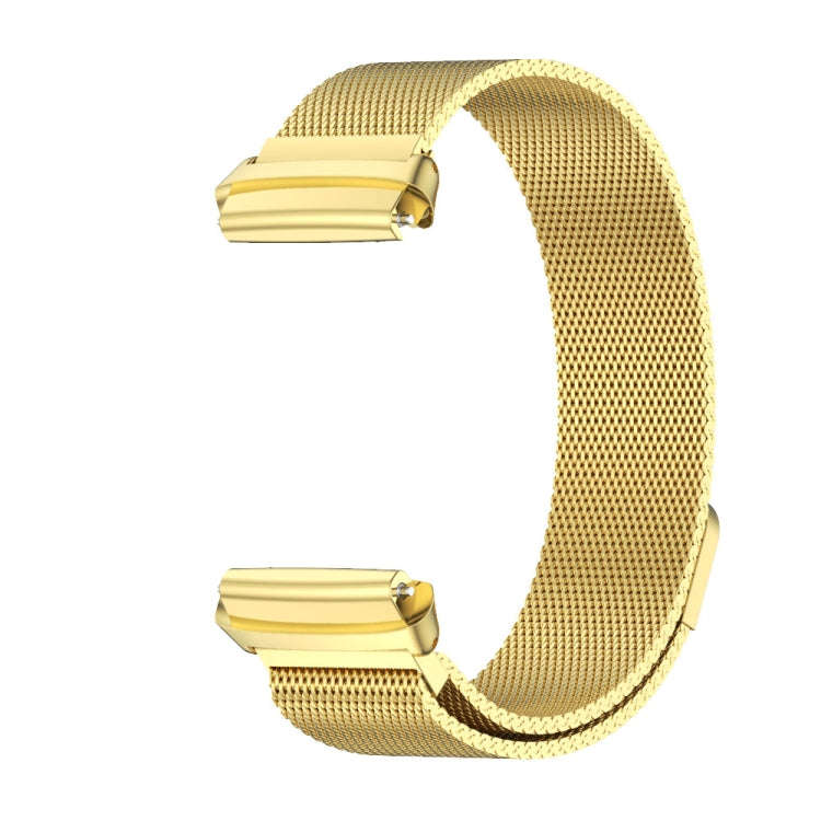 For Redmi Watch 3 Lite / Watch 3 Active Mijobs Milan Magnetic Metal Watch Band(Gold)