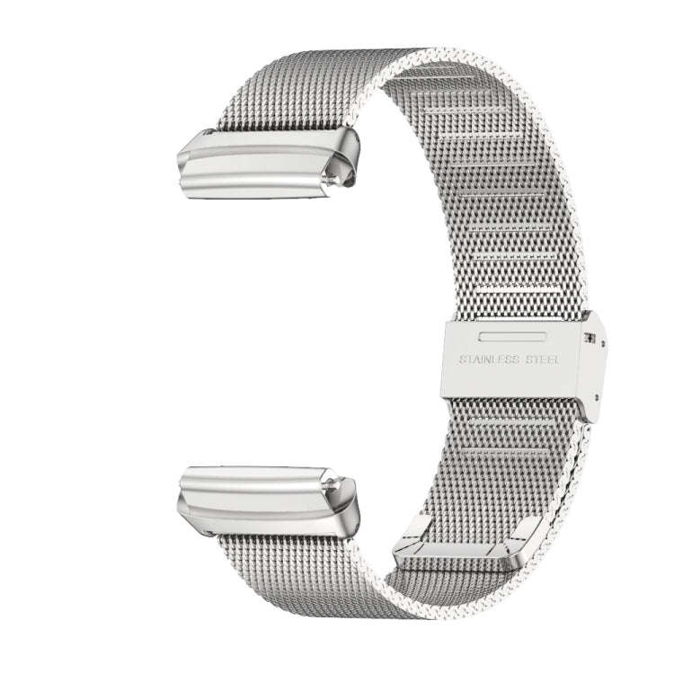 For Redmi Watch 3 Lite / Watch 3 Active Mijobs Milan Buckle Metal Watch Band(Silver)