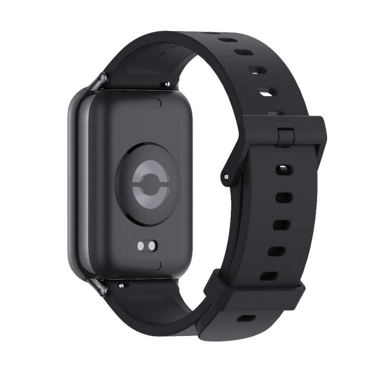 For Xiaomi Smart Band 9 Pro / 8 Pro Mijobs Silicone Breathable Watch Band(Black)
