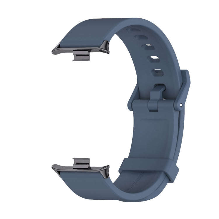 For Xiaomi Smart Band 9 Pro / 8 Pro Mijobs Silicone Breathable Watch Band(Midnight Blue+Black)
