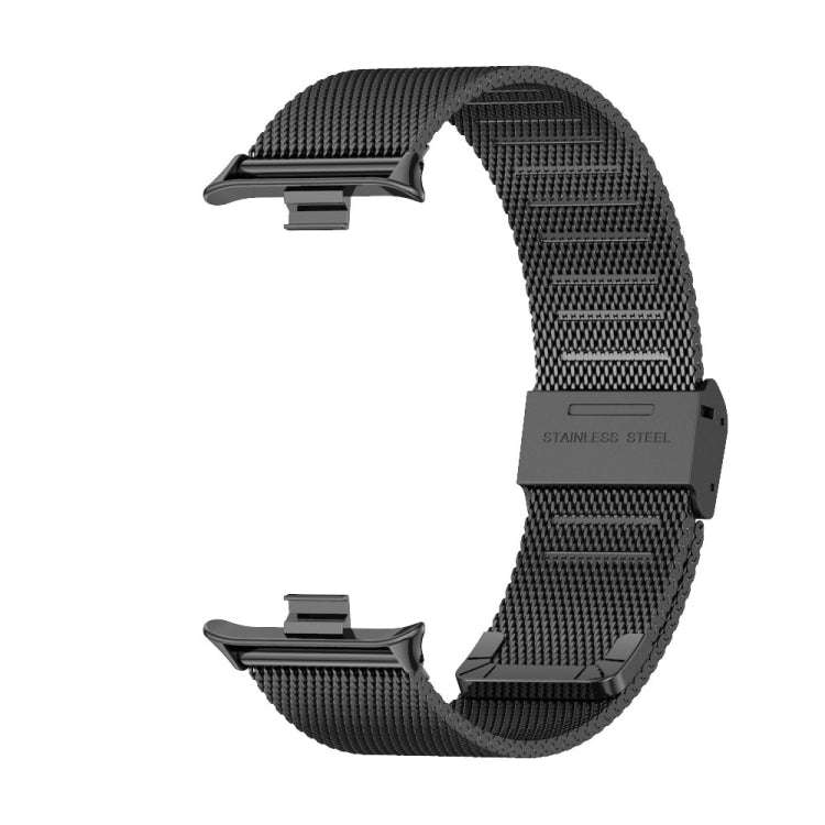 For Xiaomi Smart Band 9 Pro / 8 Pro Mijobs Milan Buckle Stainless Steel Watch Band(Black)