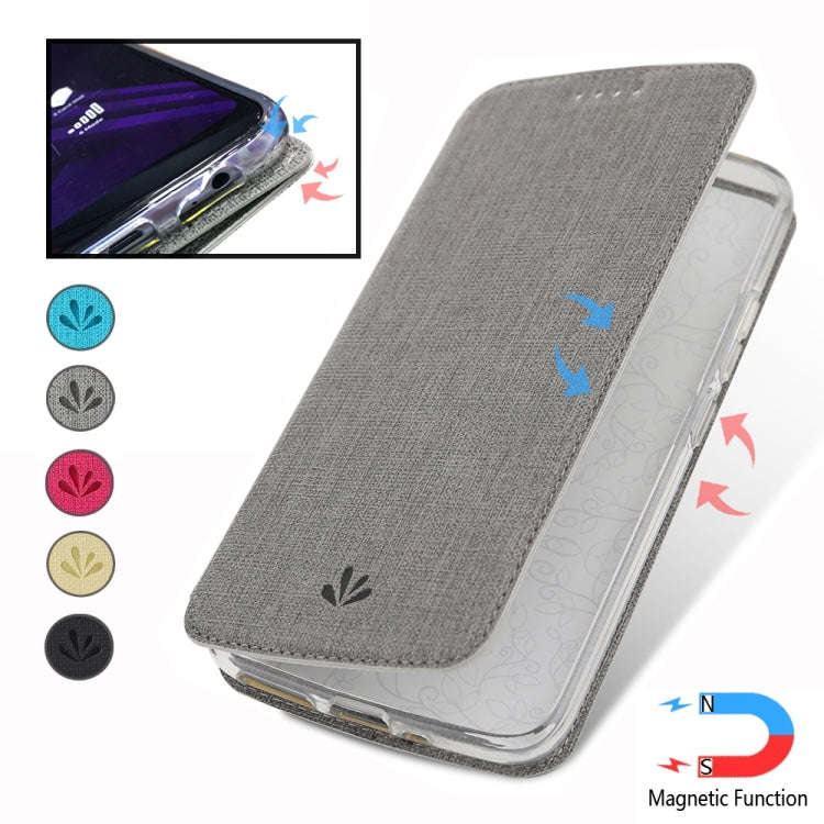 For Motorola Moto G Power ViLi Magnetic Suction Shockproof TPU + PU Horizontal Flip Protective Ca...