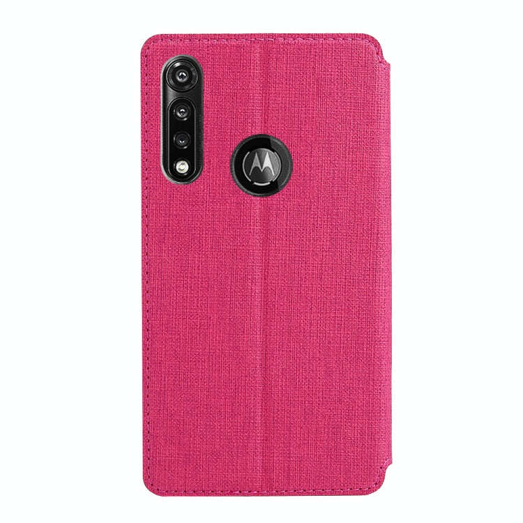 For Motorola Moto G Power ViLi Magnetic Suction Shockproof TPU + PU Horizontal Flip Protective Ca...