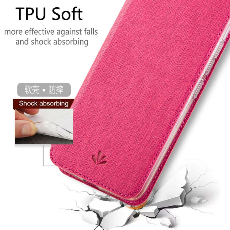 For Motorola Moto G Power ViLi Magnetic Suction Shockproof TPU + PU Horizontal Flip Protective Ca...