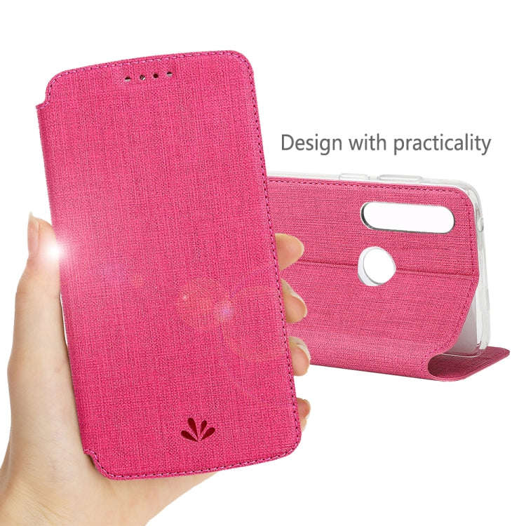 For Motorola Moto G Power ViLi Magnetic Suction Shockproof TPU + PU Horizontal Flip Protective Ca...