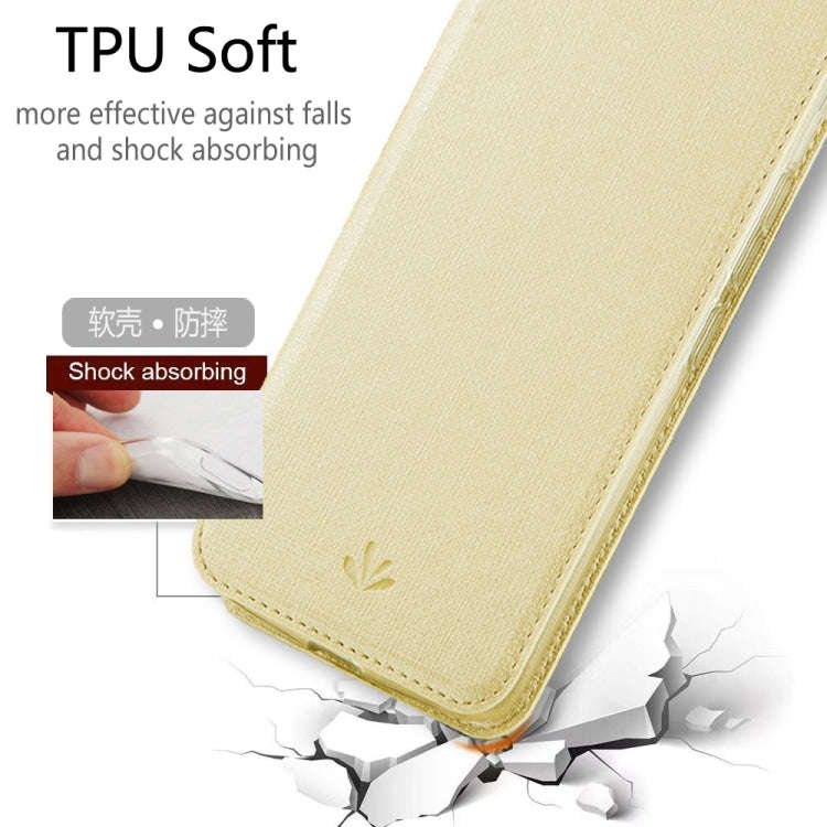 For Motorola Moto G Power ViLi Magnetic Suction Shockproof TPU + PU Horizontal Flip Protective Ca...