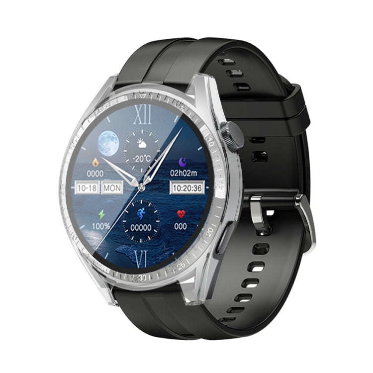For Aigo GT8 PC + Tempered Film Integrated Watch Protective Case(Transparent)