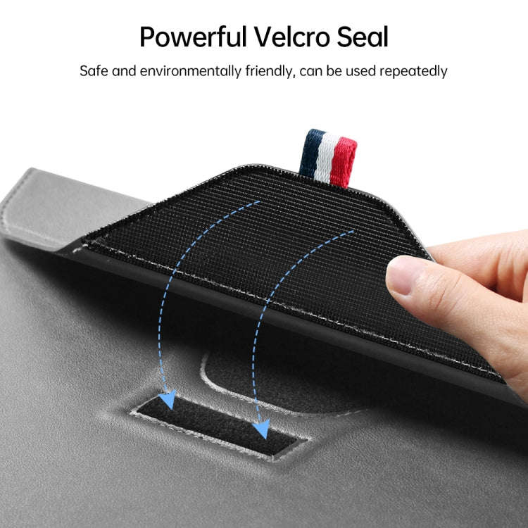 For 15.4/15.6/16.1 inch Envelope Holder Laptop Sleeve Bag(Dark Blue)