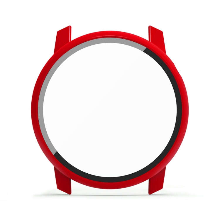 For COROS Pace 3 PC + Tempered Film Integrated Watch Protective Case(Red)