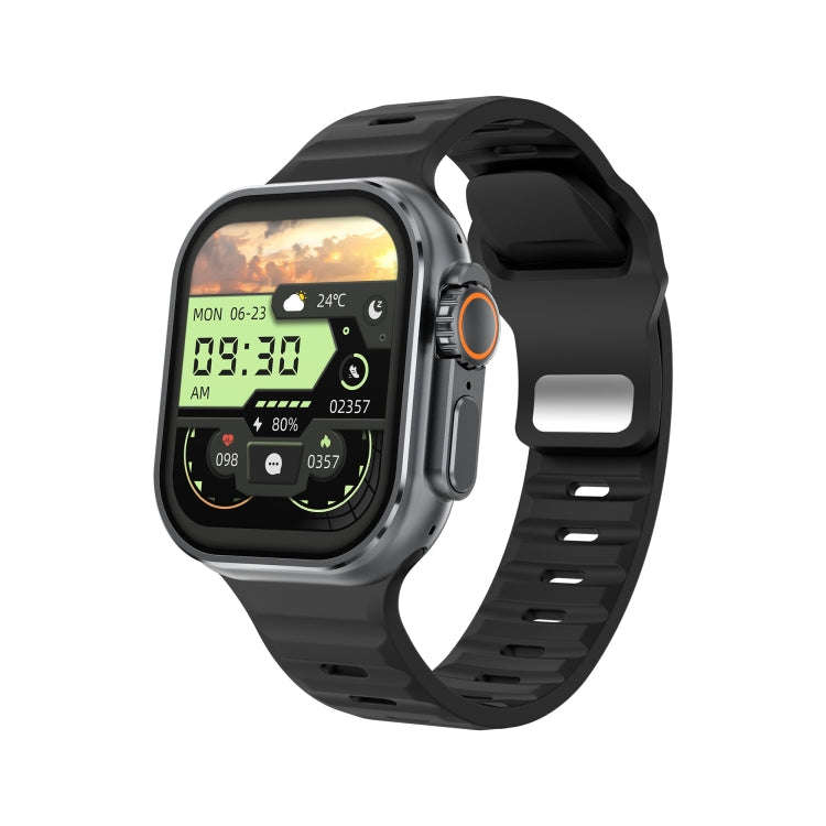 iW9 Ultra 2.04 inch Screen Smart Call Watch, BT Call / Heart Rate / Blood Pressure / Blood Oxygen...