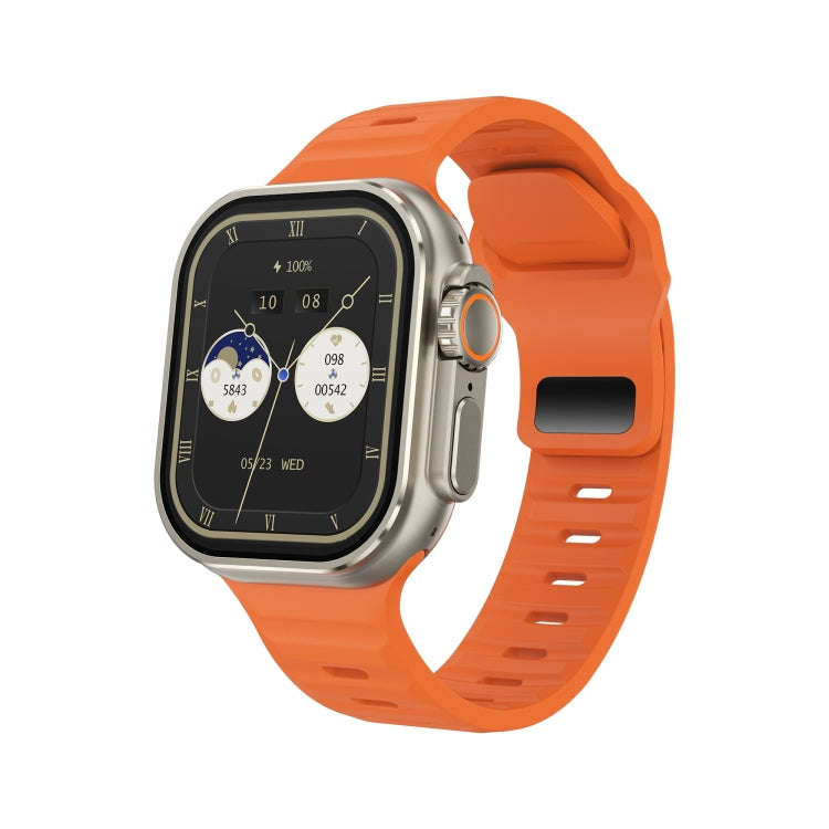 iW9 Ultra 2.04 inch Screen Smart Call Watch, BT Call / Heart Rate / Blood Pressure / Blood Oxygen...