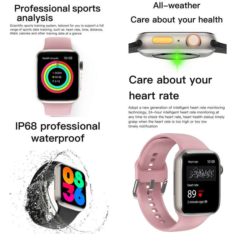 Q9 Smart Bracelet, 2.01 inch Waterproof Smart Watch, BT Call / Heart Rate / Blood Pressure / Bloo...