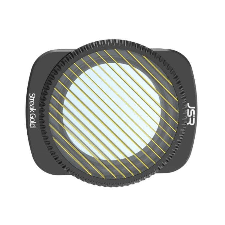 For DJI OSMO Pocket 3 JSR ZB Series Camera Lens Filter, Filter:Streak Drawing Gold