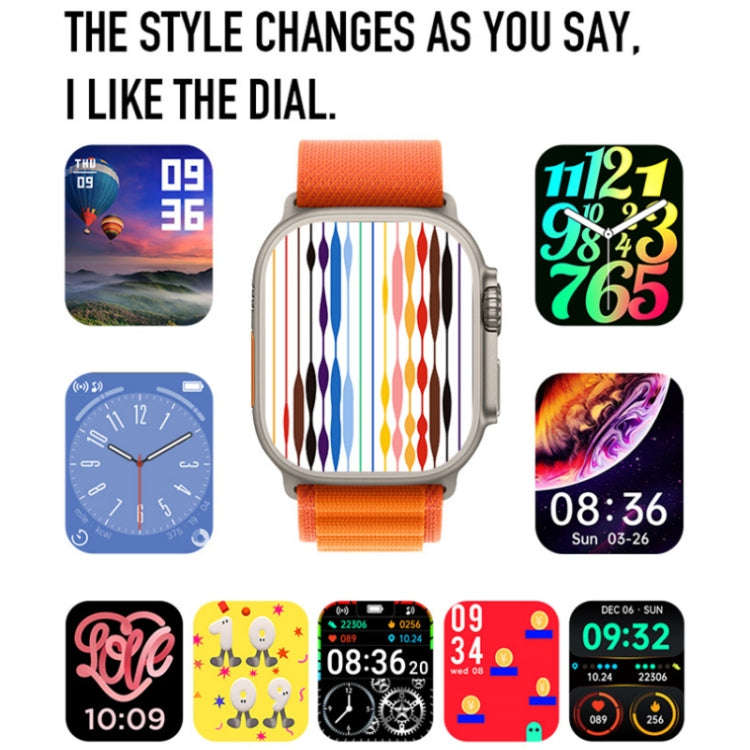 S800 Ultra Max Smart Bracelet, 1.5 inch Silicone Band Smart Watch, Bluetooth Call / Heart Rate / ...