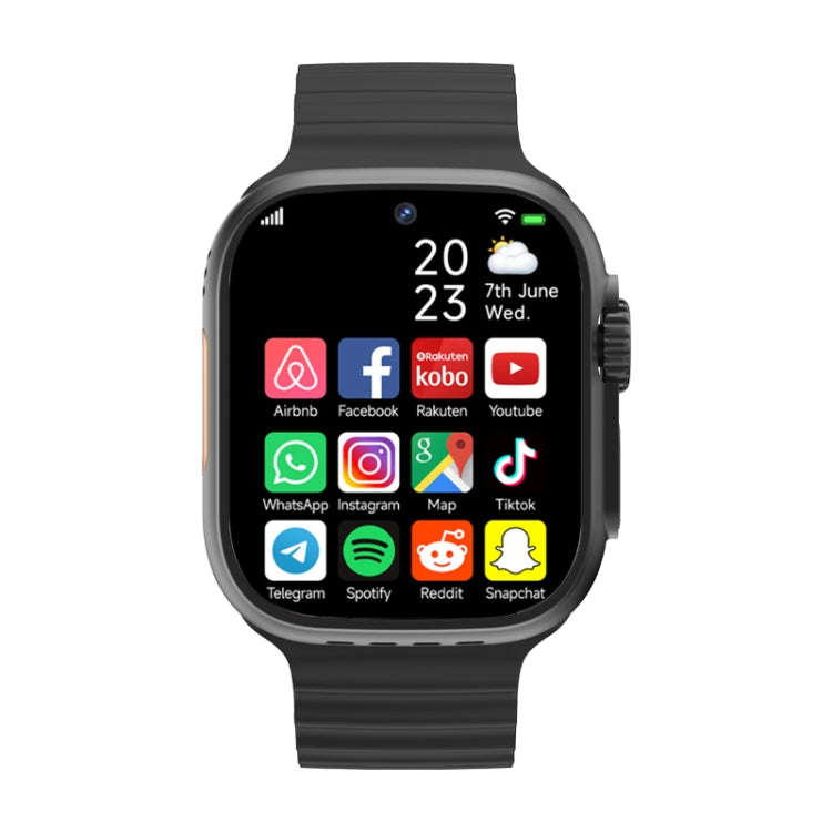 GS37 1.95 inch Screen Smart Phone Watch, 1GB+16GB, Android 9.0, Spreadtrum SL8541E, Network: 4G, ...