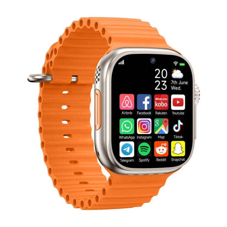 GS37 1.95 inch Screen Smart Phone Watch, 1GB+16GB, Android 9.0, Spreadtrum SL8541E, Network: 4G, ...