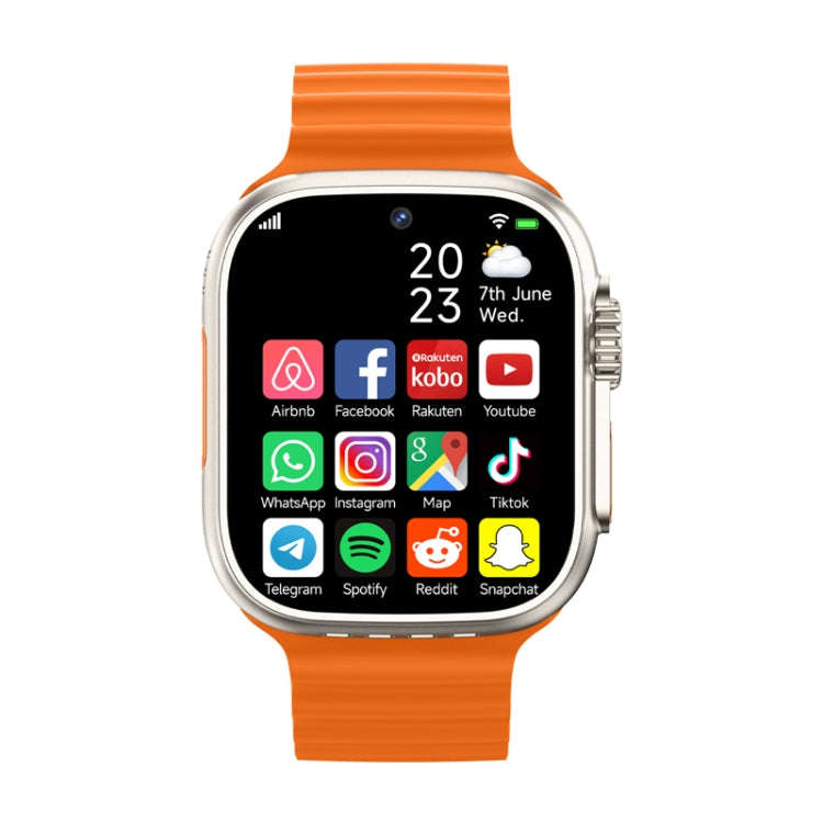 GS37 1.95 inch Screen Smart Phone Watch, 1GB+16GB, Android 9.0, Spreadtrum SL8541E, Network: 4G, ...