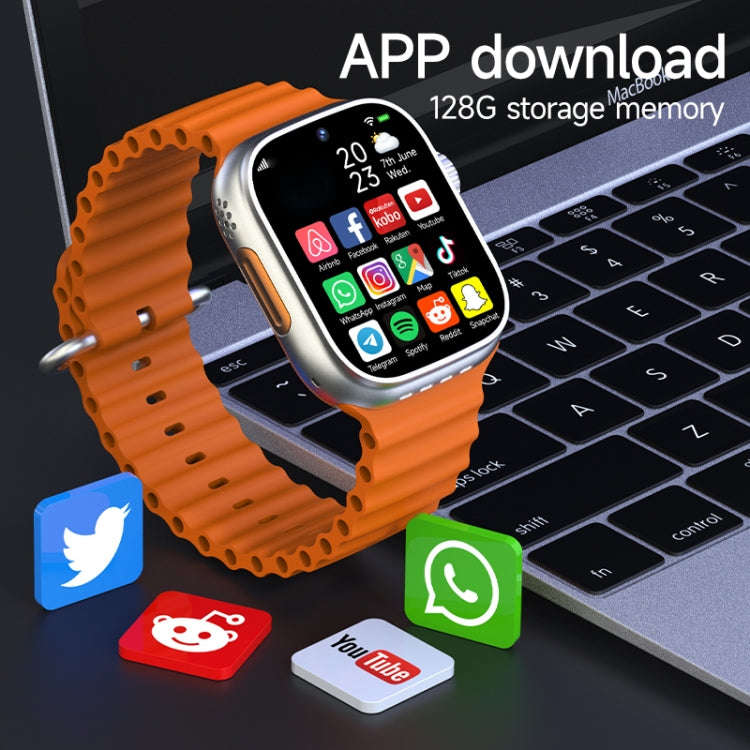 GS37 1.95 inch Screen Smart Phone Watch, 1GB+16GB, Android 9.0, Spreadtrum SL8541E, Network: 4G, ...