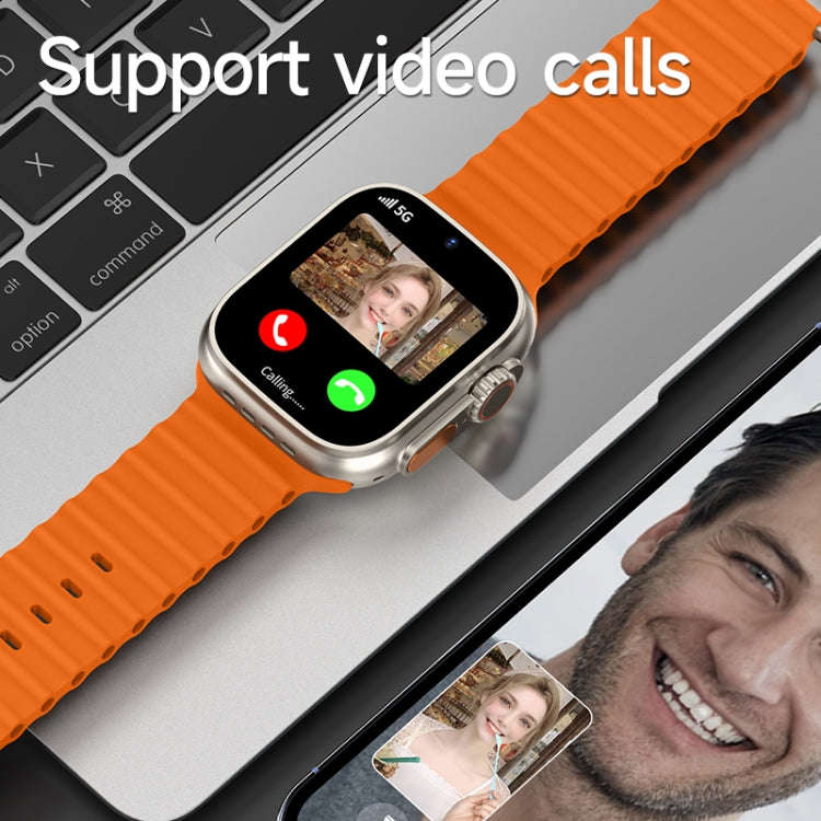GS37 1.95 inch Screen Smart Phone Watch, 1GB+16GB, Android 9.0, Spreadtrum SL8541E, Network: 4G, ...