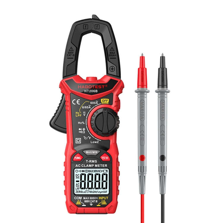 HABOTEST HT206B Auto-ranging High Precision Digital Clamp Multimeter