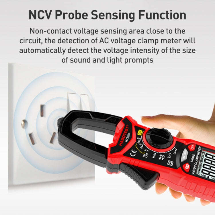 HABOTEST HT206B Auto-ranging High Precision Digital Clamp Multimeter