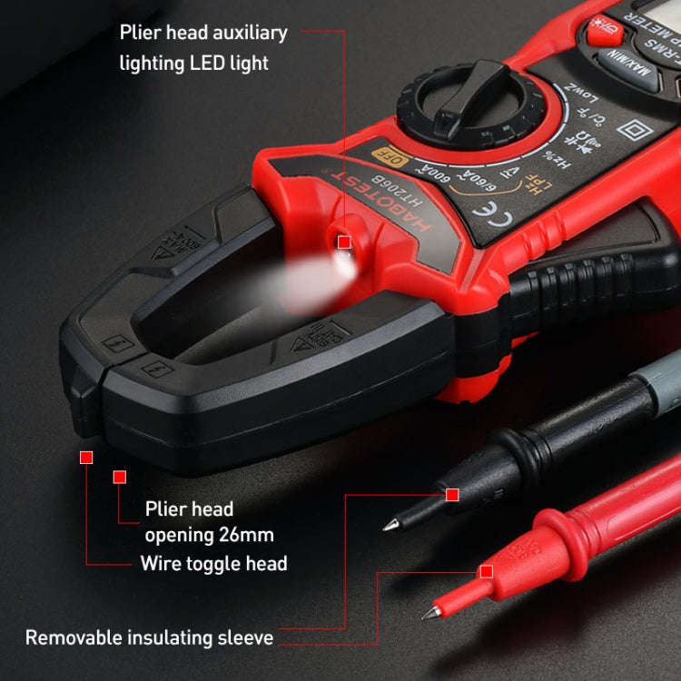 HABOTEST HT206B Auto-ranging High Precision Digital Clamp Multimeter