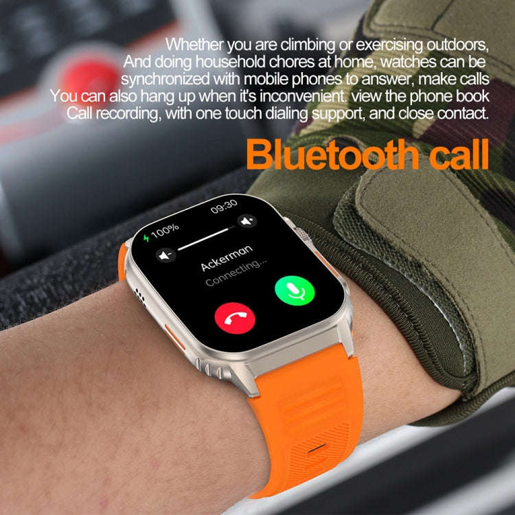 G41 Smart Bracelet, 2.01 inch IP67 Waterproof Smart Watch, Bluetooth Call / Heart Rate / Non-inva...