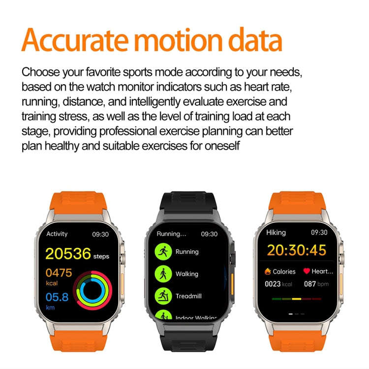 G41 Smart Bracelet, 2.01 inch IP67 Waterproof Smart Watch, Bluetooth Call / Heart Rate / Non-inva...