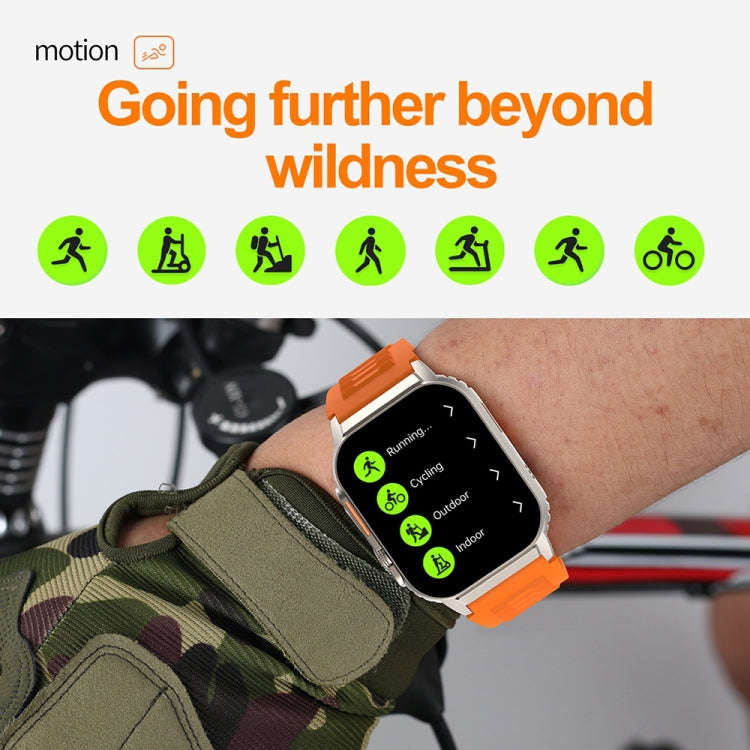 G41 Smart Bracelet, 2.01 inch IP67 Waterproof Smart Watch, Bluetooth Call / Heart Rate / Non-inva...