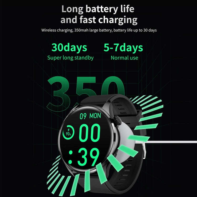 TM05 Pro Smart Bracelet, 1.46 inch Silicone Band IP67 Waterproof Smart Watch, Bluetooth Call / He...