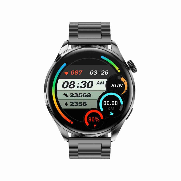 TM05 Pro Smart Bracelet, 1.46 inch Steel Band IP67 Waterproof Smart Watch, Bluetooth Call / Heart...