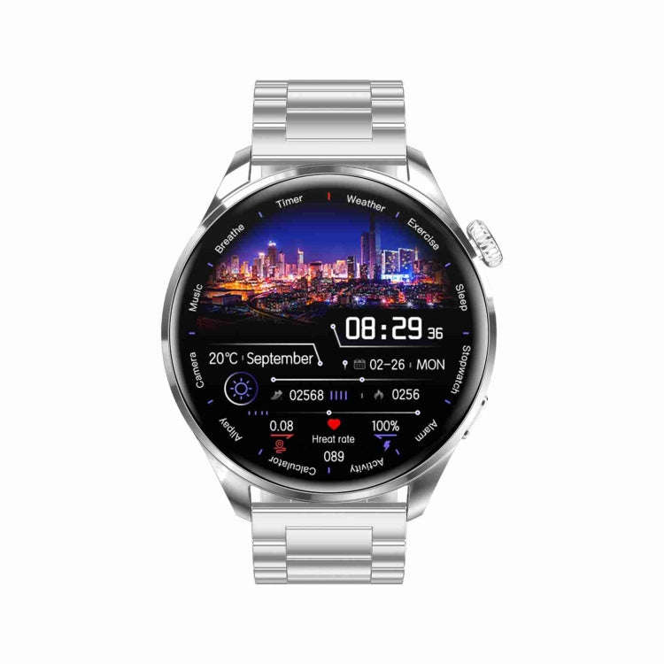 TM05 Pro Smart Bracelet, 1.46 inch Steel Band IP67 Waterproof Smart Watch, Bluetooth Call / Heart...