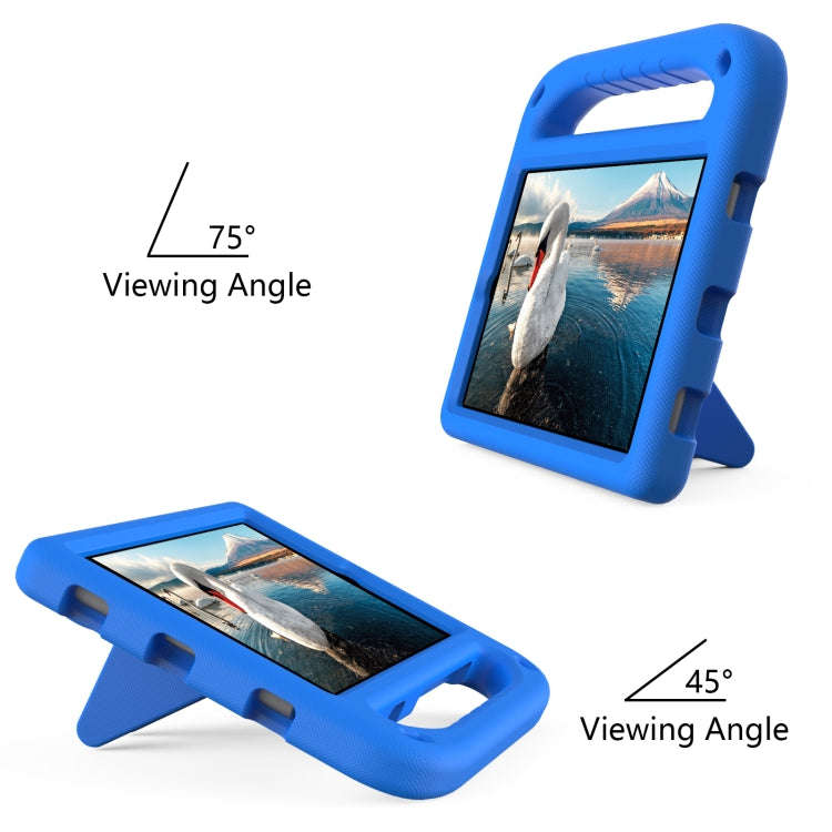 For Huawei MatePad T8 Handle Portable EVA Shockproof Tablet Case(Blue)