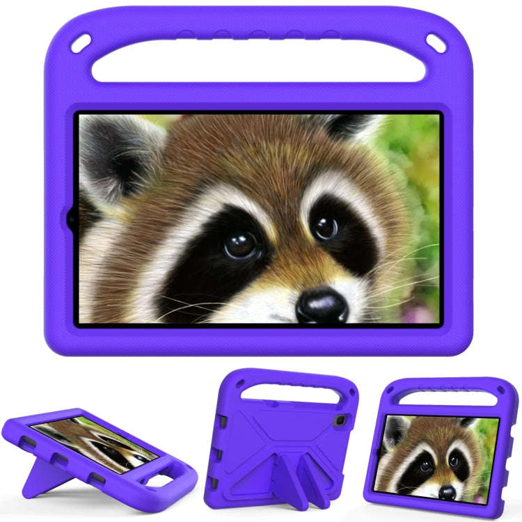 For Huawei MatePad T8 Handle Portable EVA Shockproof Tablet Case(Purple)