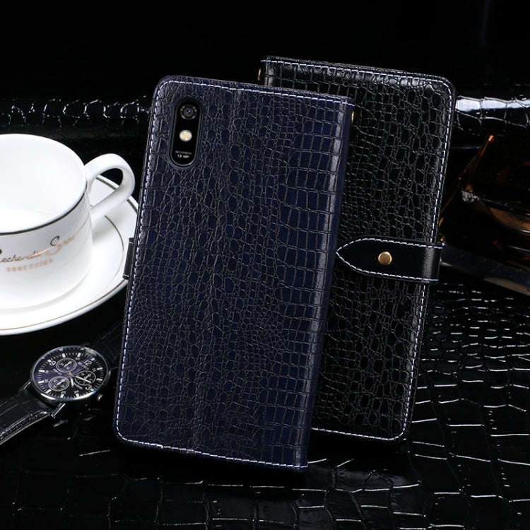 For TP-Link Neffos C9s idewei Crocodile Texture Horizontal Flip Leather Case with Holder & Card S...